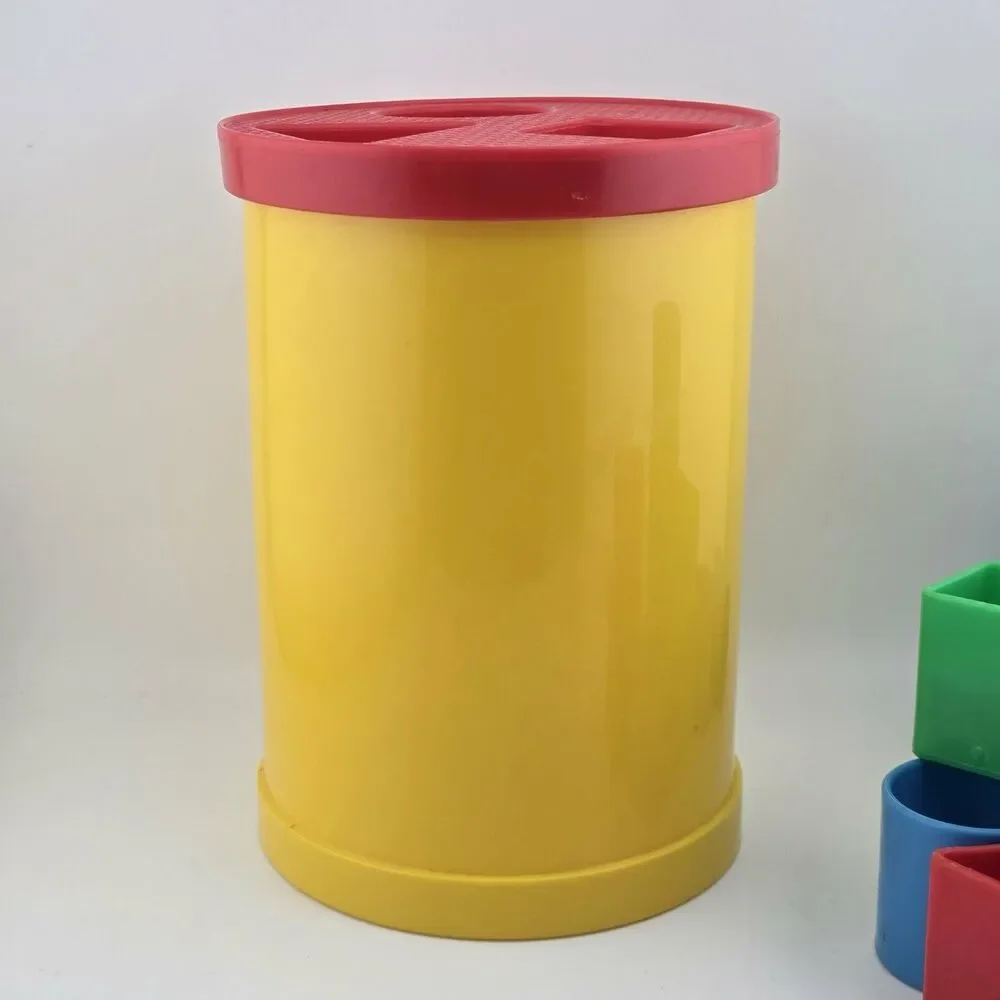 Fisher Price Baby's First Blocks Shape Sorter 1977 1997 With 11 Blocks
